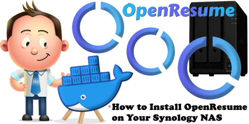 How to Install OpenResume on Your Synology NAS