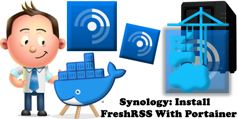 Synology Install FreshRSS With Portainer