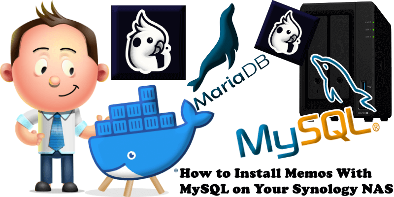 How to Install Memos With MySQL on Your Synology NAS