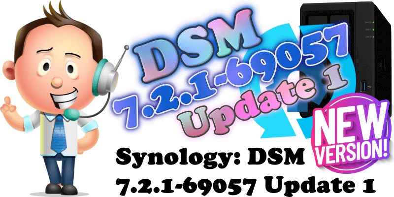 Synology DSM 7.2.1-69057 Update 1