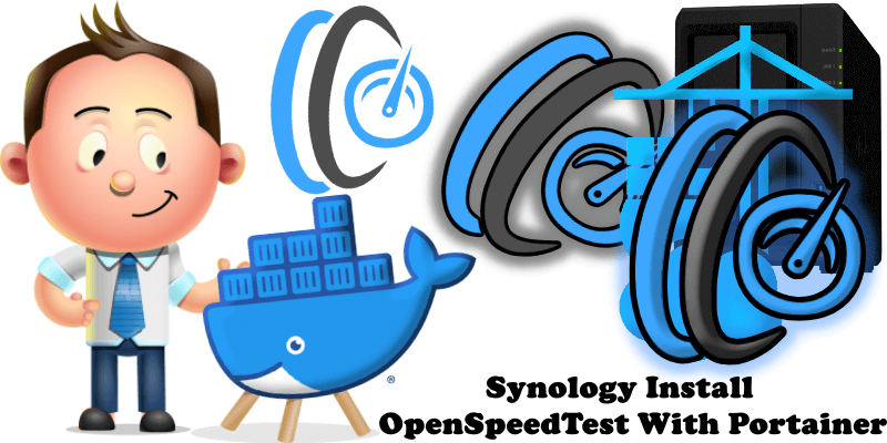 Synology Install OpenSpeedTest With Portainer