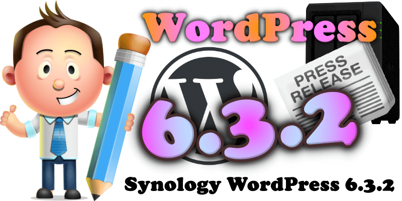 Synology WordPress 6.3.2