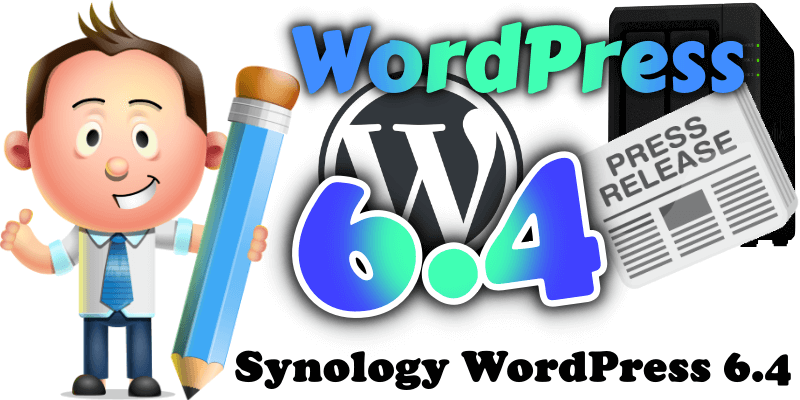Synology WordPress 6.4