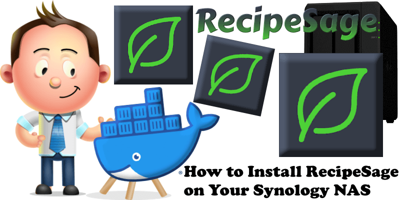 How to Install RecipeSage on Your Synology NAS