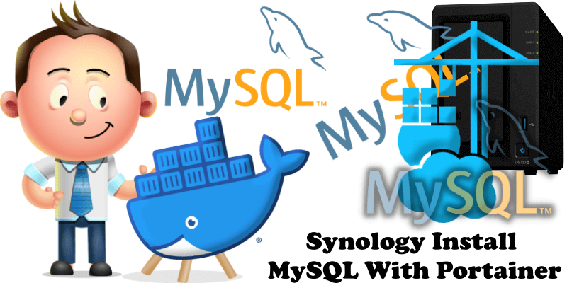 Synology Install MySQL With Portainer