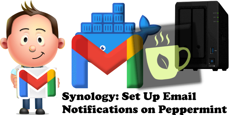 Synology Set Up Email Notifications on Peppermint