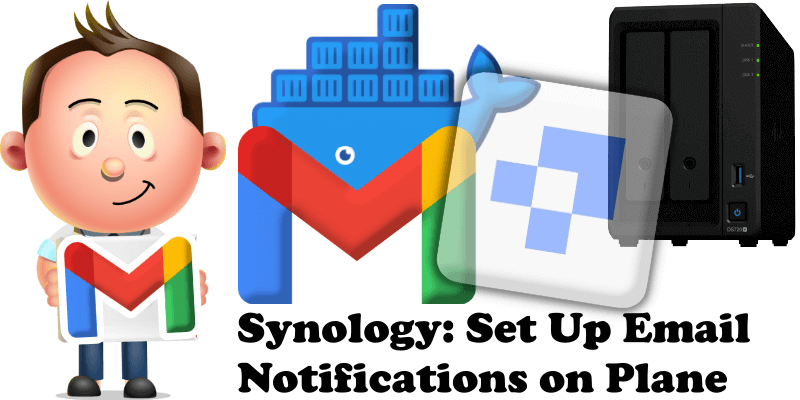 Synology Set Up Email Notifications on Plane