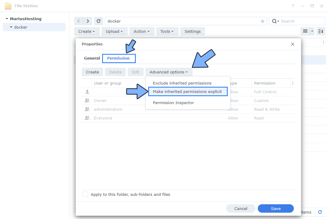 4 Matomo Synology NAS Set up new 2025