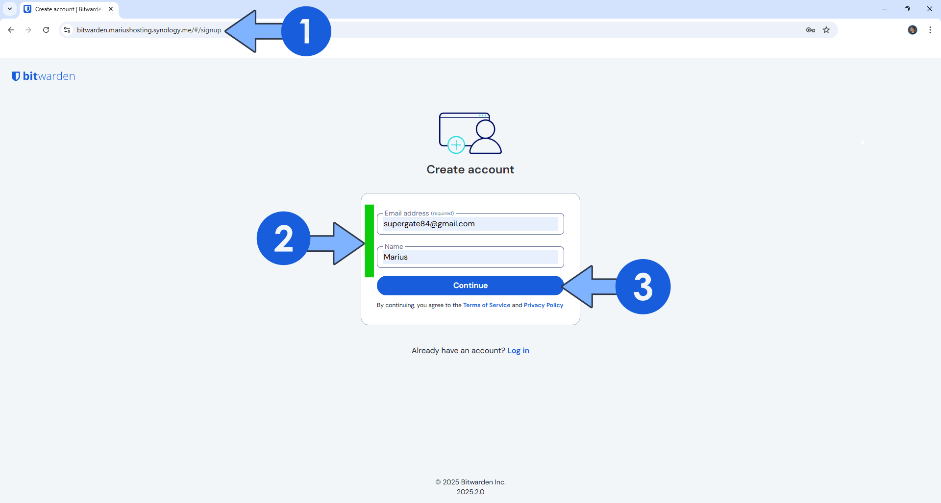 Bitwarden Synology NAS 2025 Installation Set up 1