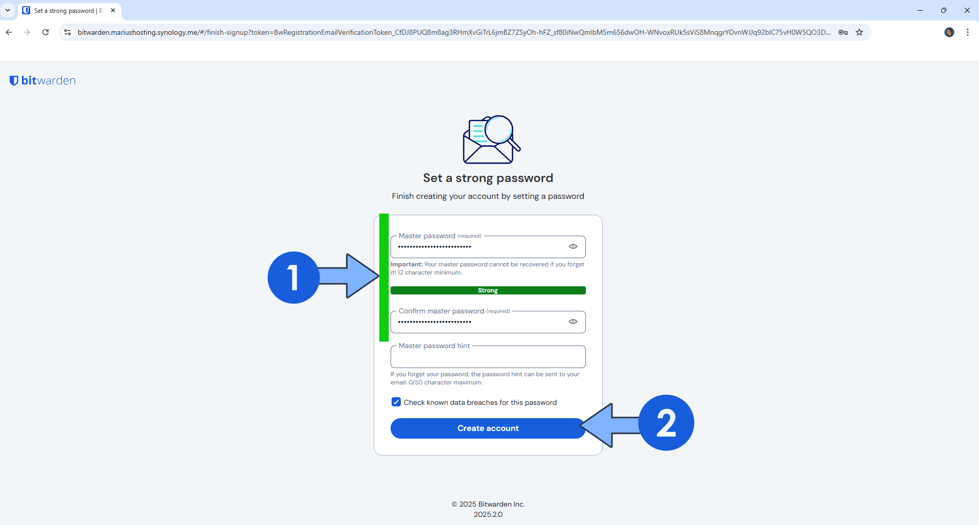 Bitwarden Synology NAS 2025 Installation Set up 2