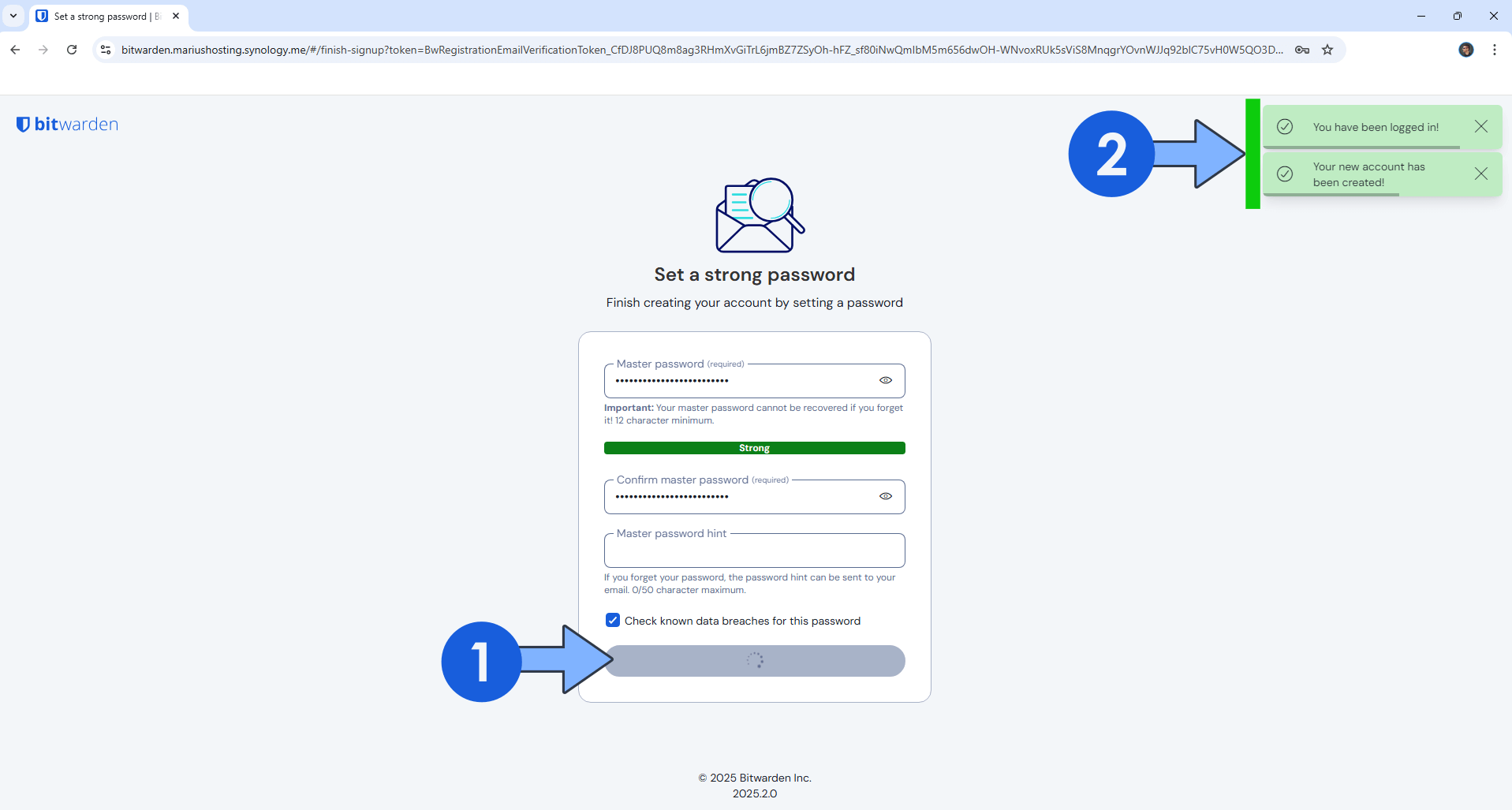 Bitwarden Synology NAS 2025 Installation Set up 3