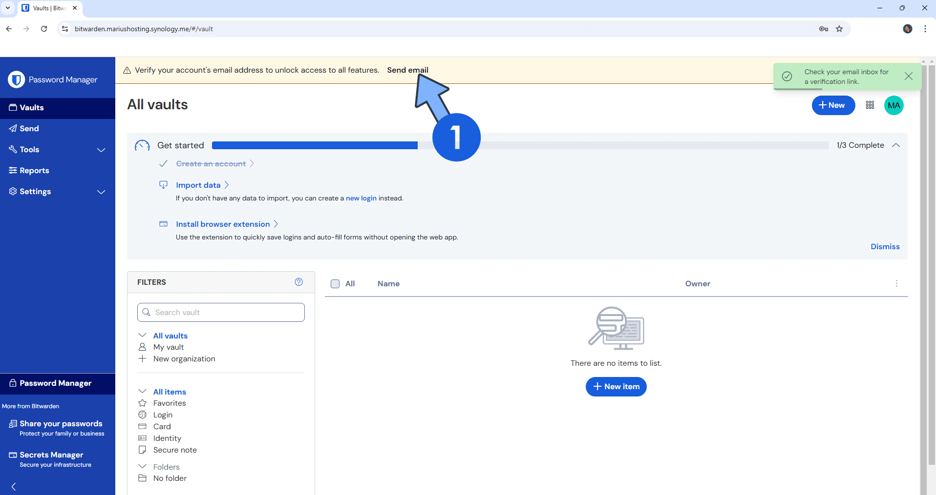 Bitwarden Synology NAS Set up 15 new 2025