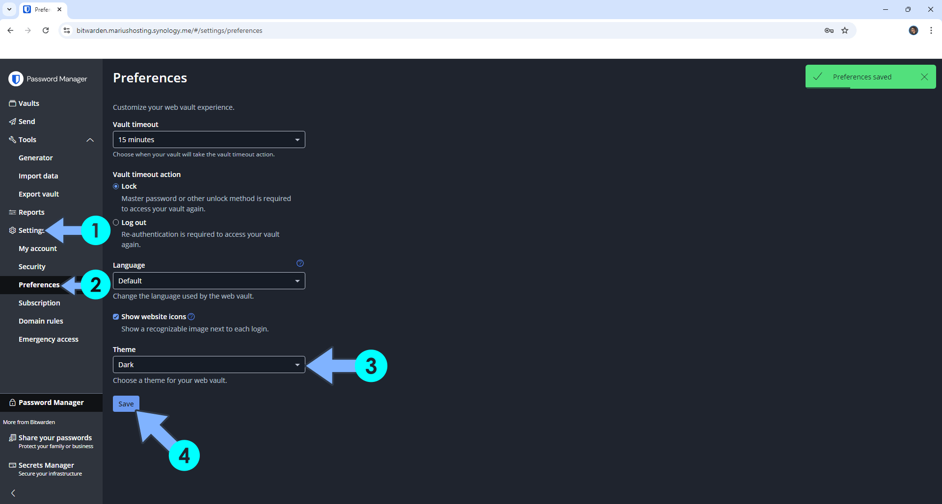 Bitwarden Synology NAS Set up 17 new1 2027