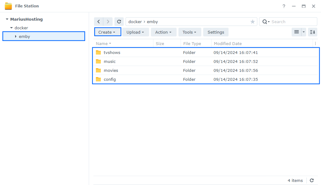 Emby Synology NAS Set up 2 new 2025