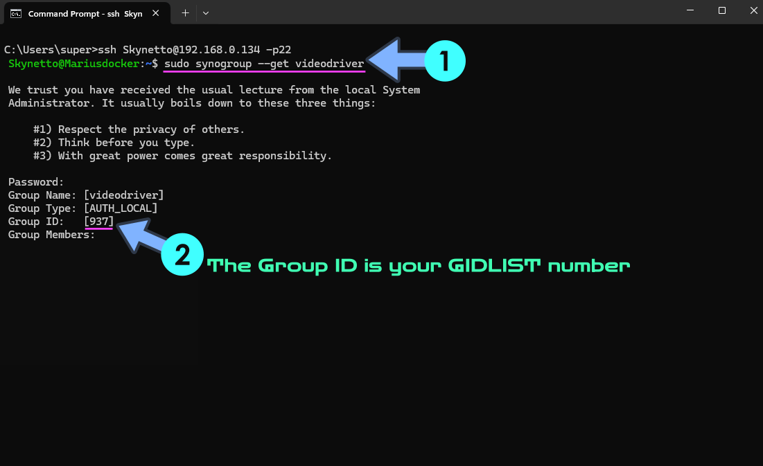 GIDLIST Synology NAS HandBrake