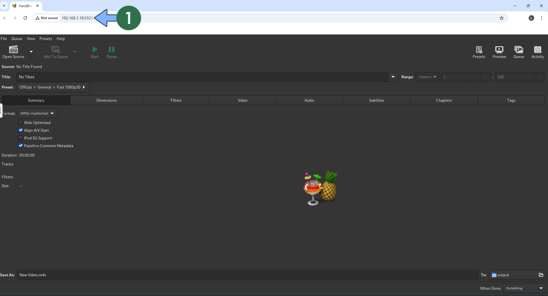 HandBrake Synology NAS Set up 5 new 2026