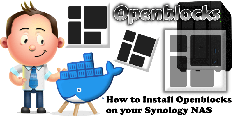 How to Install Openblocks on your Synology NAS