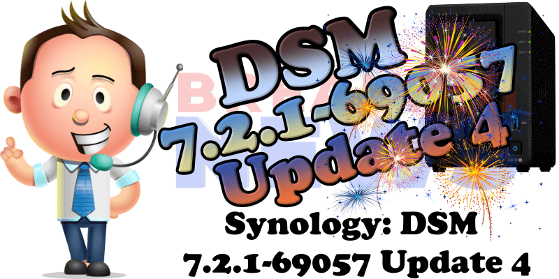 Synology DSM 7.2.1-69057 Update 4