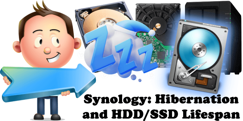 Synology Hibernation and HDDSSD Lifespan