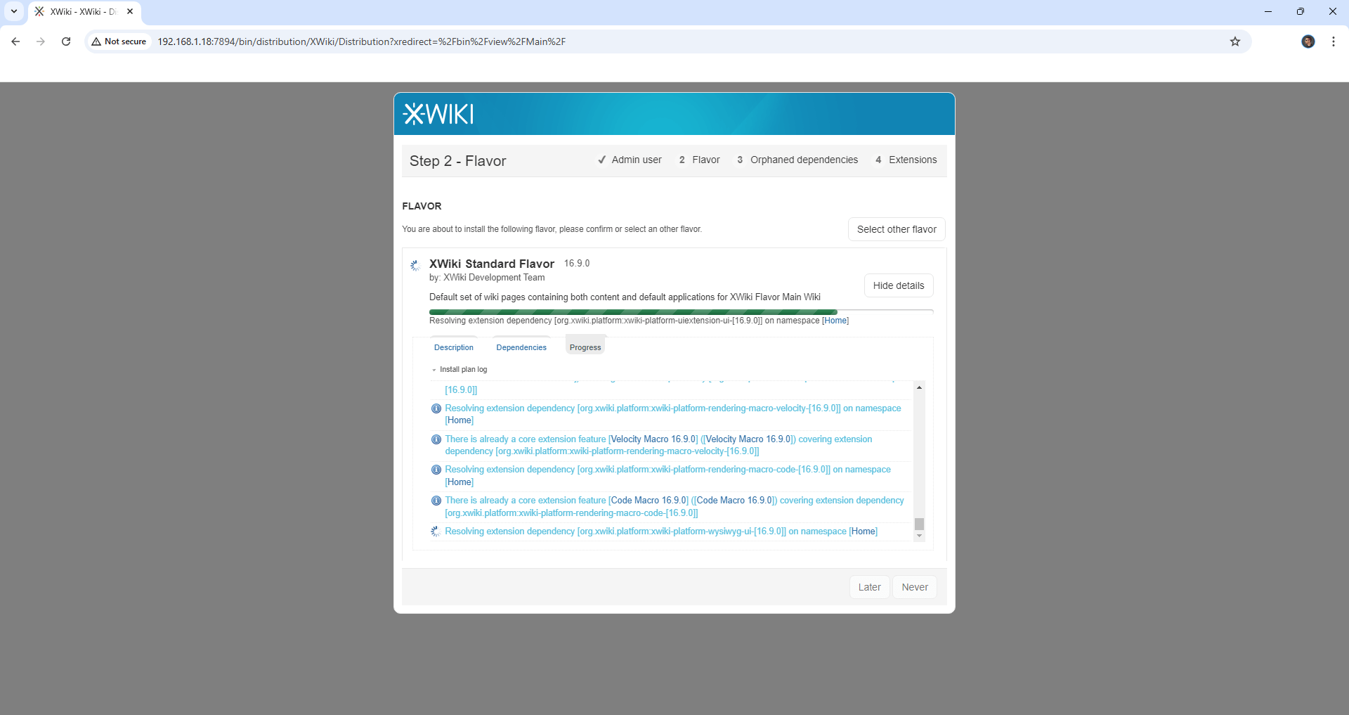 XWiki Synology NAS Set up 11 new 2025