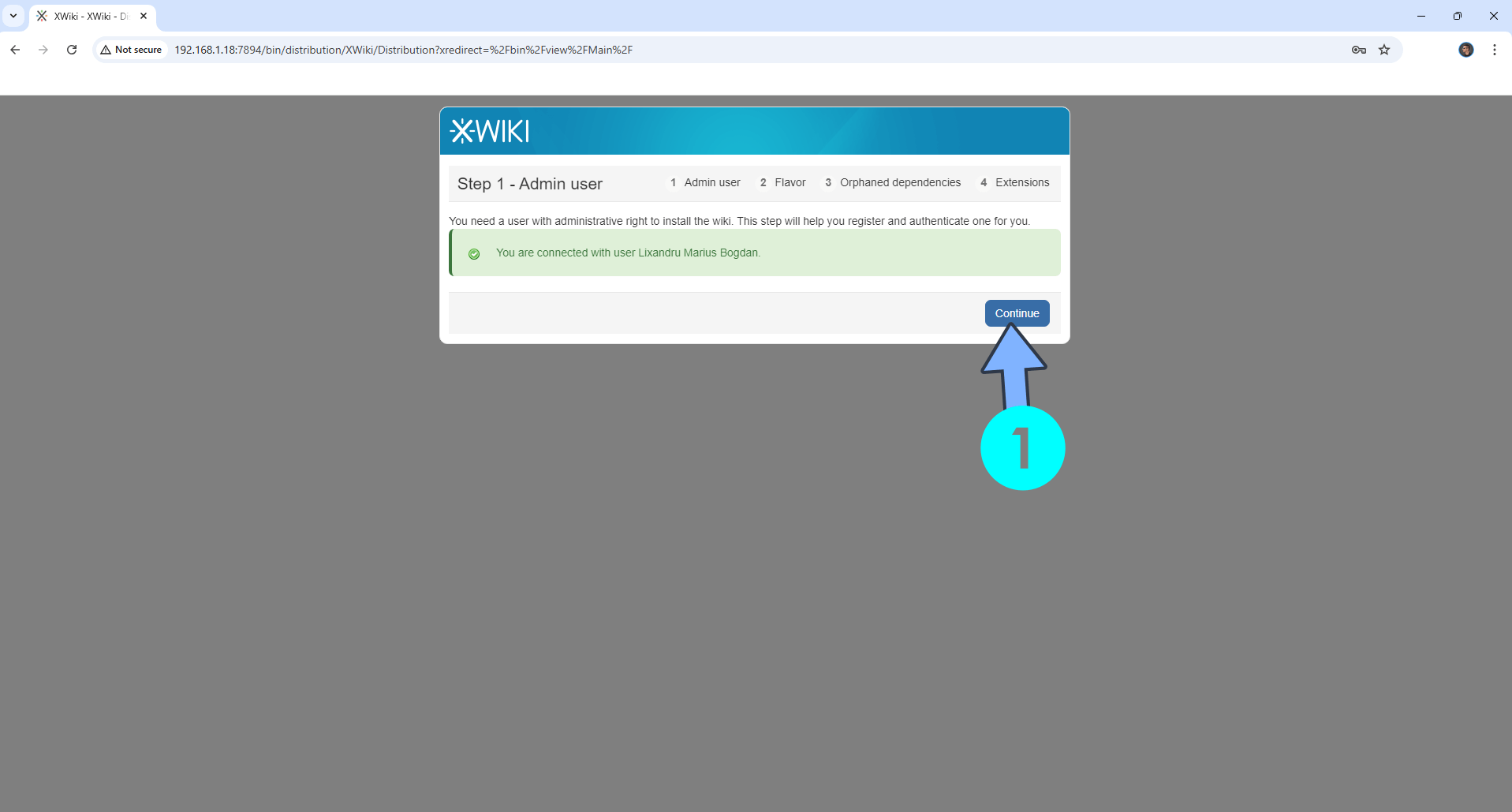 XWiki Synology NAS Set up 8 new 2025