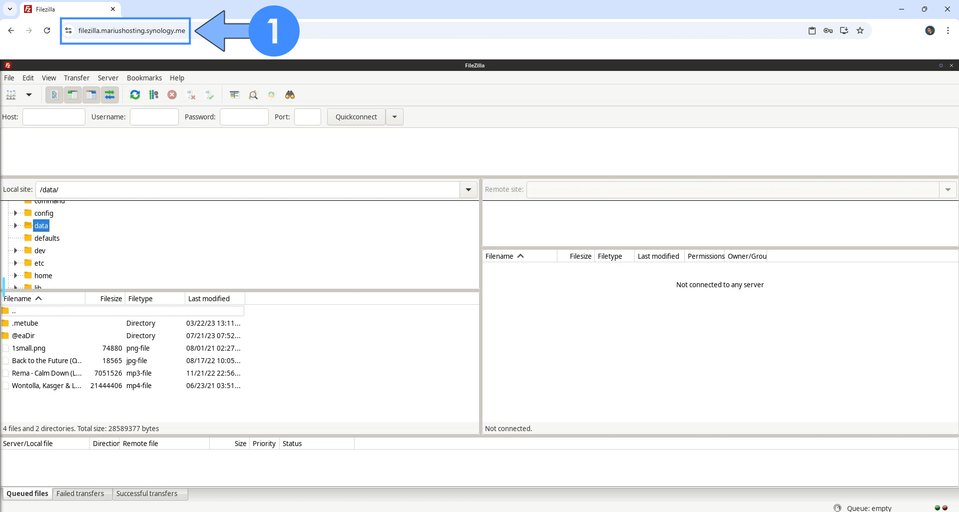 FileZilla Synology NAS Set up 10 new 2026