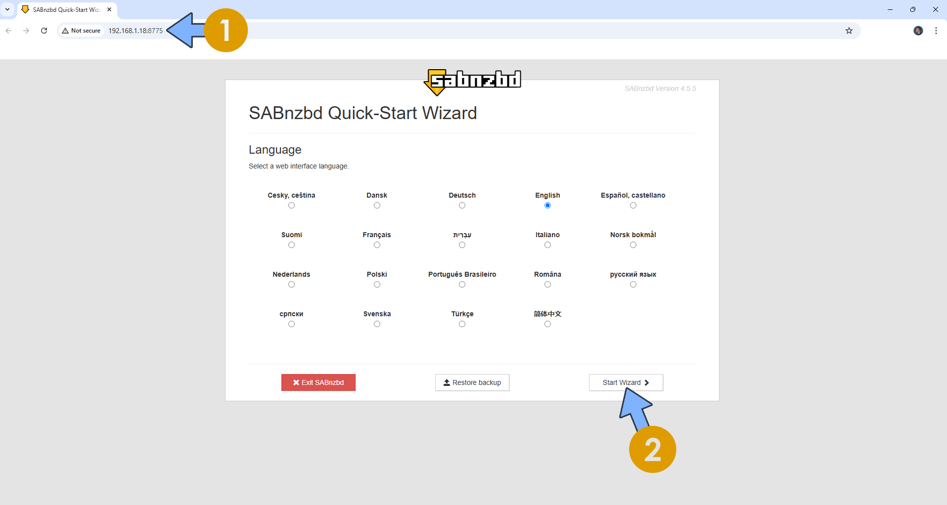 SABnzbd Synology NAS Portainer Set up 5 new 2026