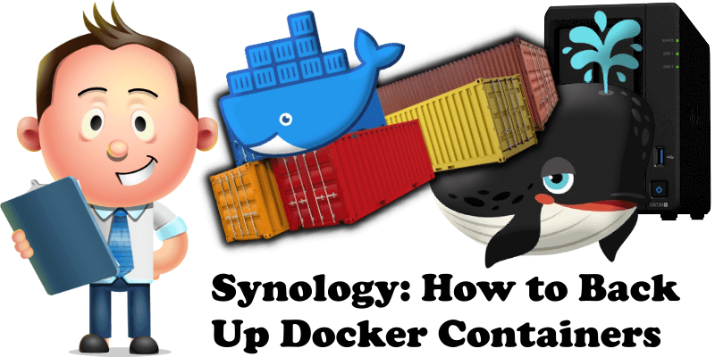 Synology How to Back Up Docker Containers