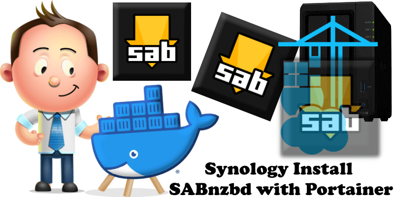 Synology Install SABnzbd with Portainer