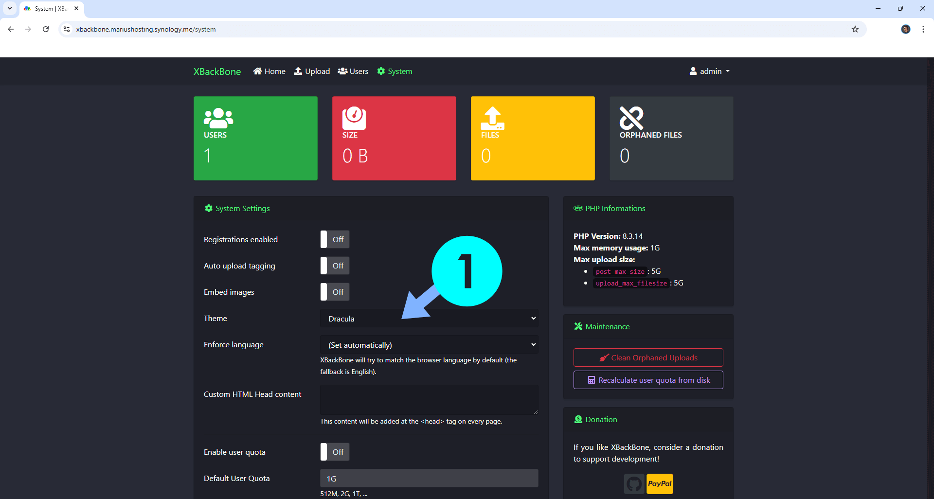 XbackBone Synology NAS Set up 15 new 2025