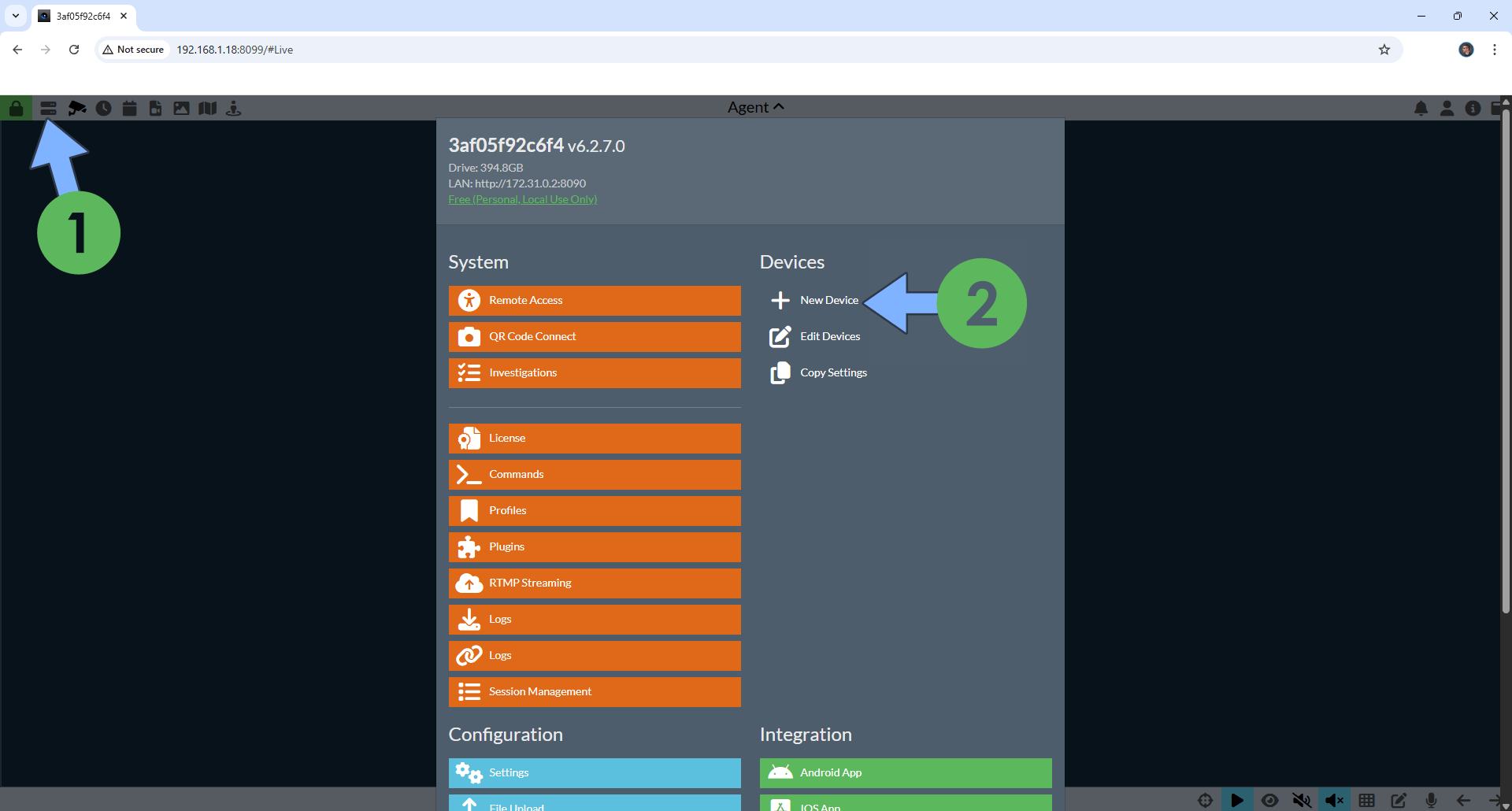 iSpy Synology NAS Set up 8 new 2025