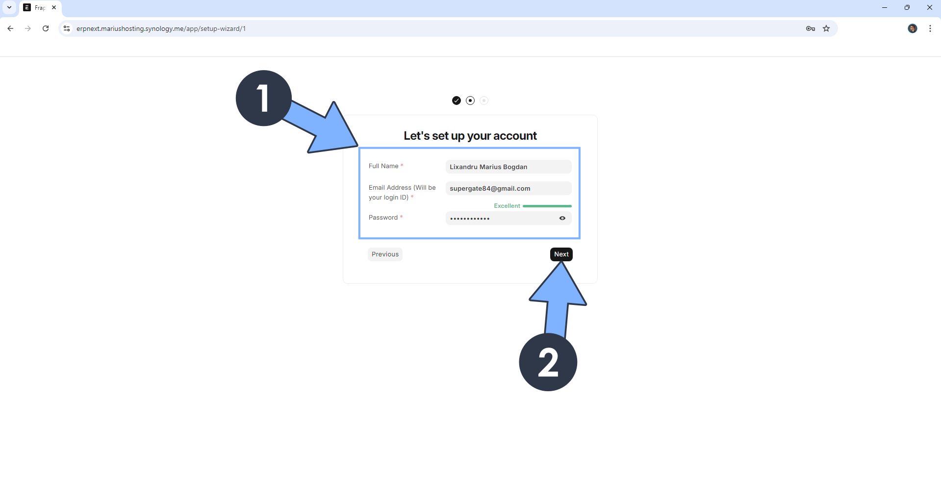 ERPNext Synology NAS Set up 18 new2 2025