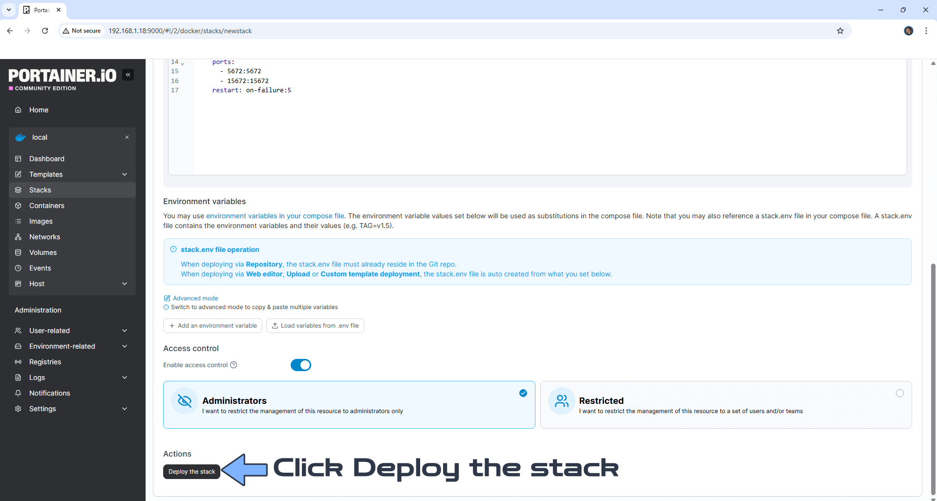 RabbitMQ Synology NAS Set up 3 new 2026