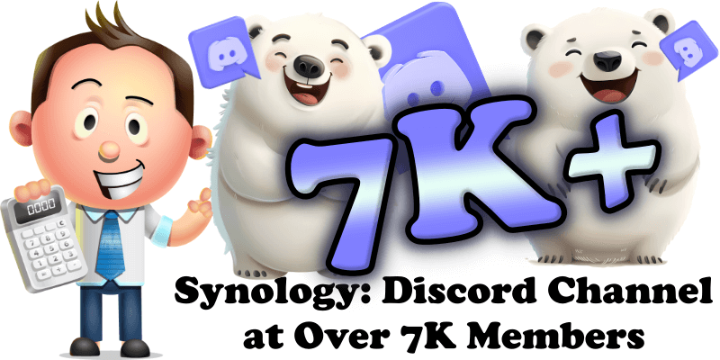 Synology Discord Channel at Over 7K Members