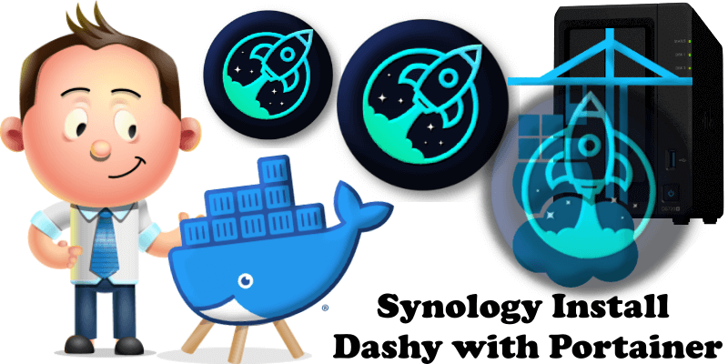 Synology Install Dashy with Portainer
