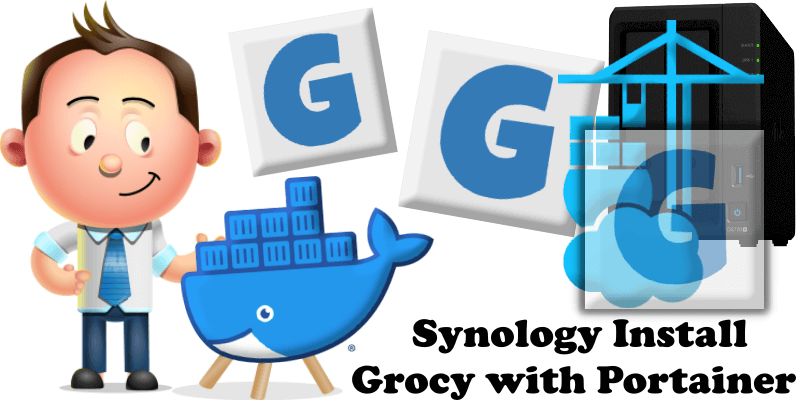Synology Install Grocy with Portainer
