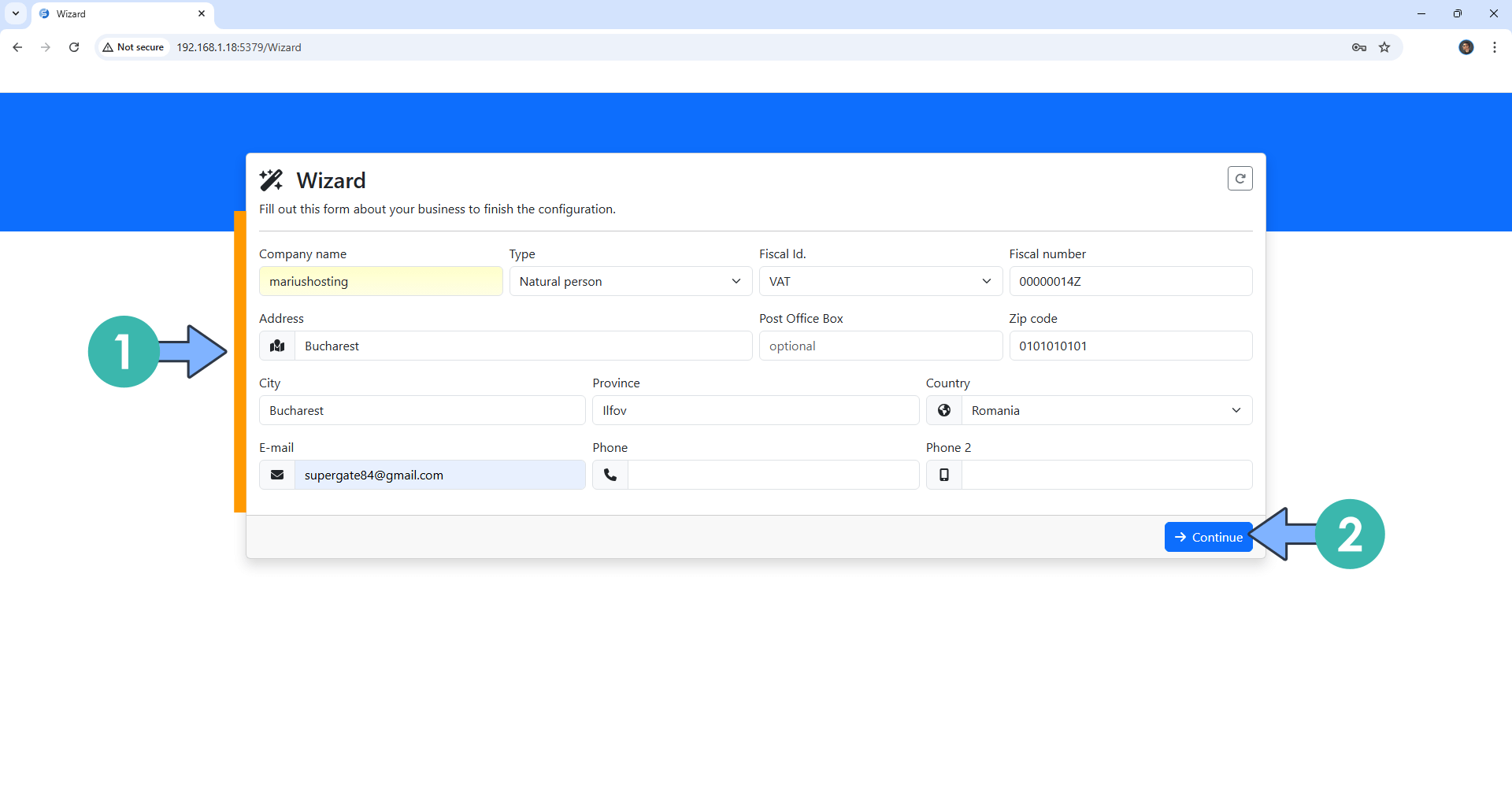 FacturaScripts Synology NAS Set up 8 new 2026
