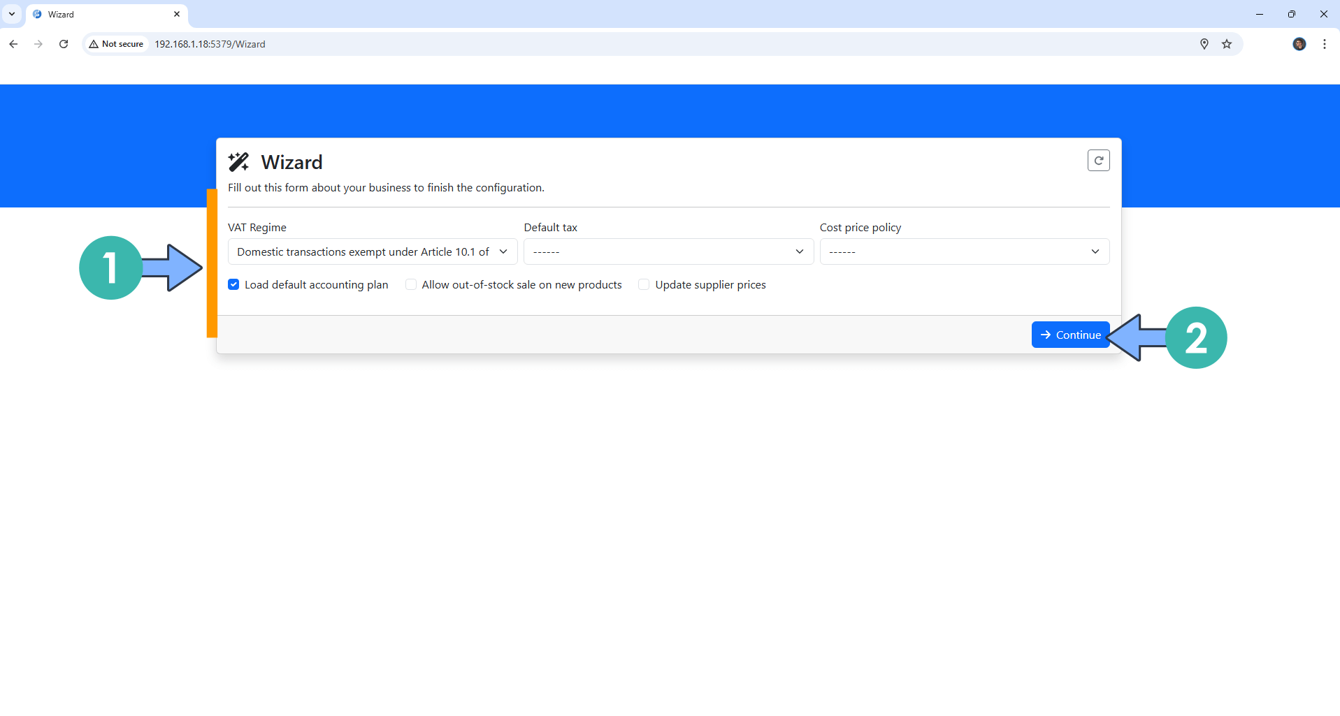 FacturaScripts Synology NAS Set up 9 new 2026