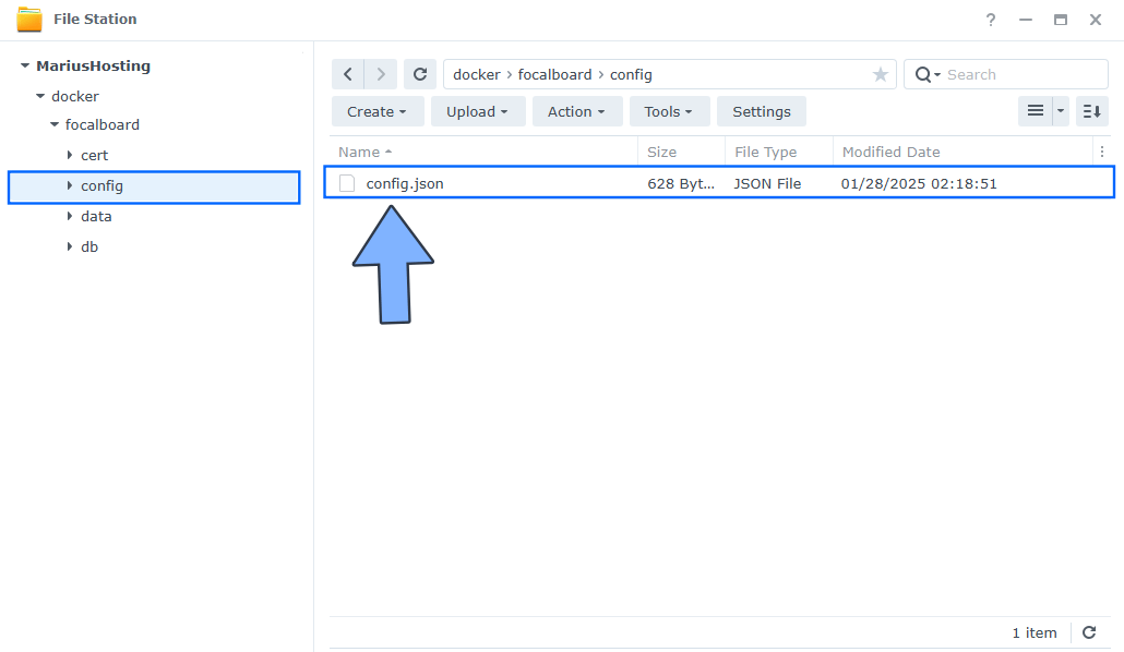 Focalboard Synology NAS Set up 8 new 2025