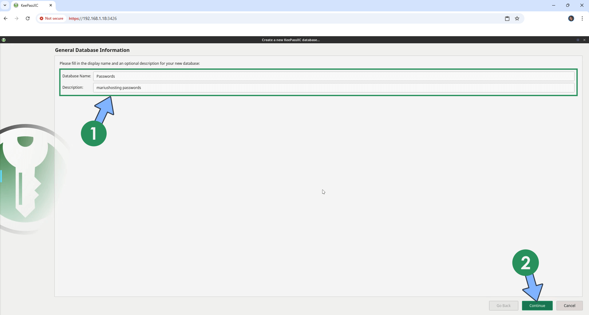 KeePassXC Synology NAS Set up 8 new 2026