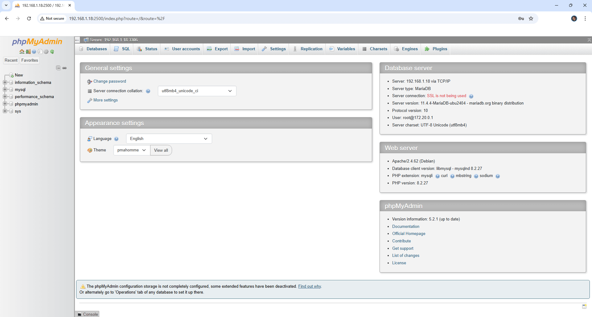 MariaDB Synology NAS Portainer Set up 7 new 2027