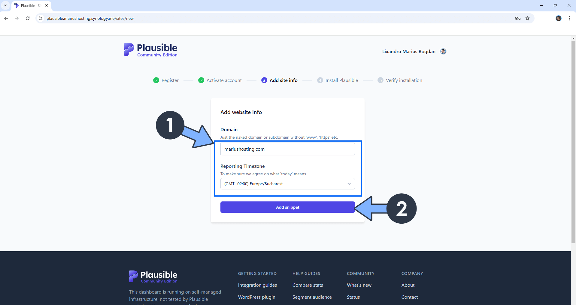 Plausible Synology NAS Set up 10 new 2026