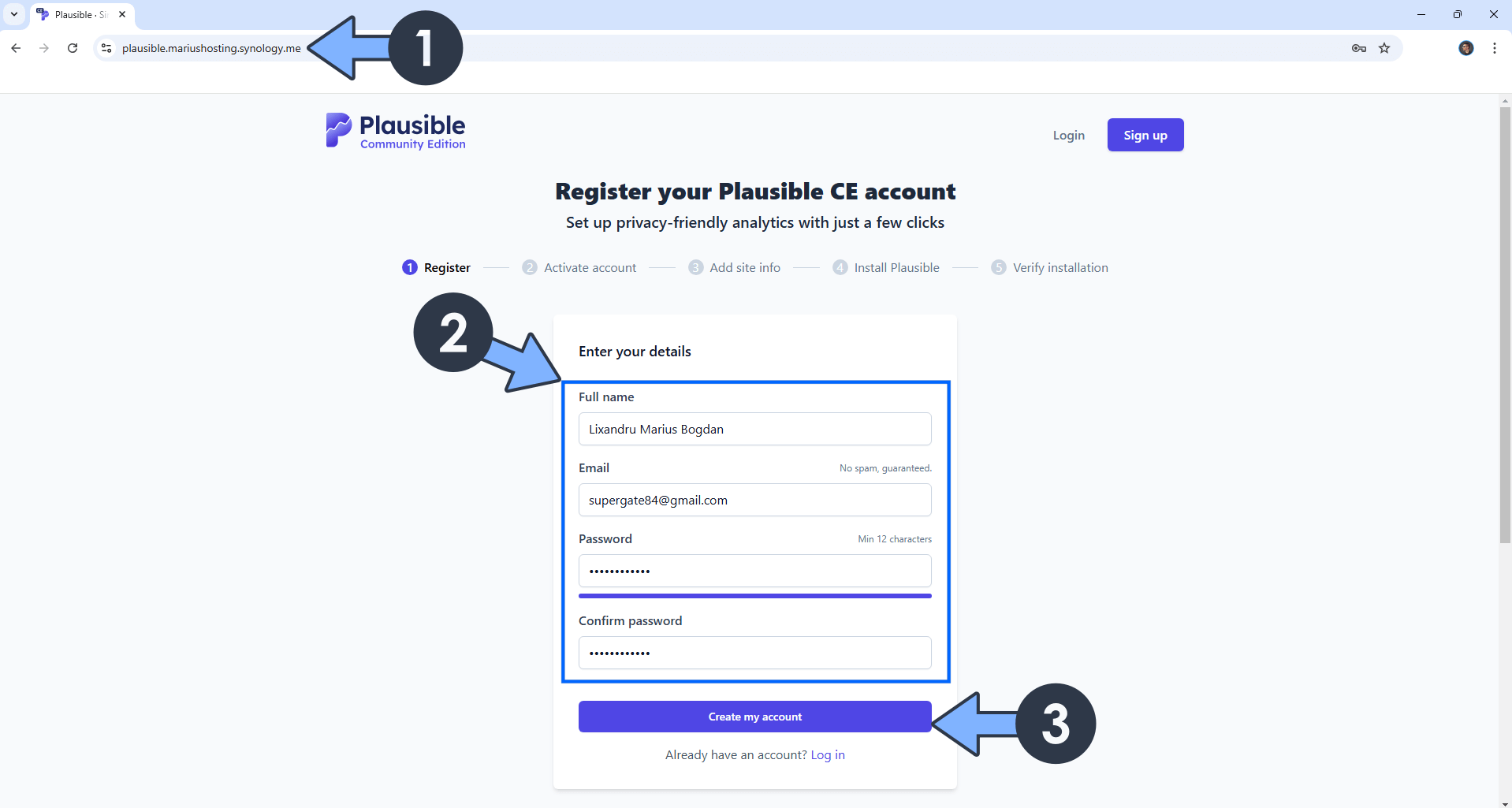 Plausible Synology NAS Set up 9 new 2026