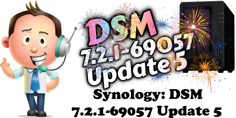Synology DSM 7.2.1-69057 Update 5