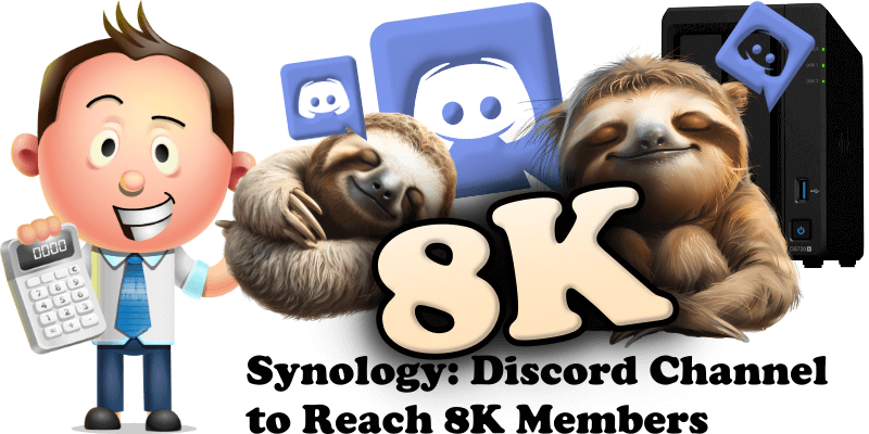 Synology Discord Channel to Reach 8K Members