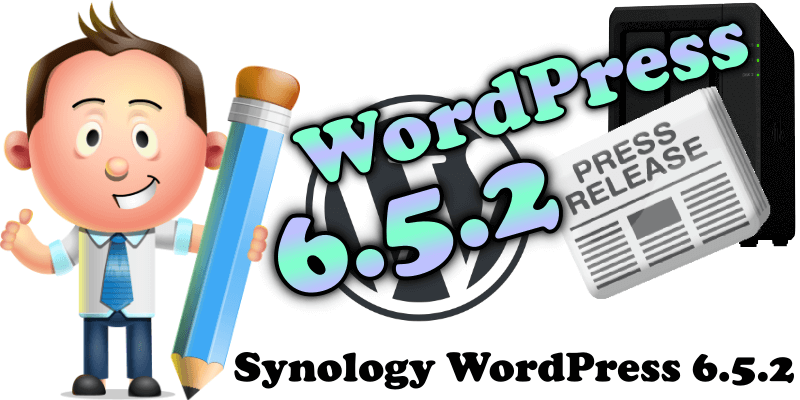 Synology WordPress 6.5.2