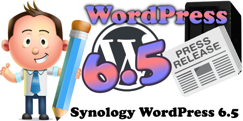 Synology WordPress 6.5
