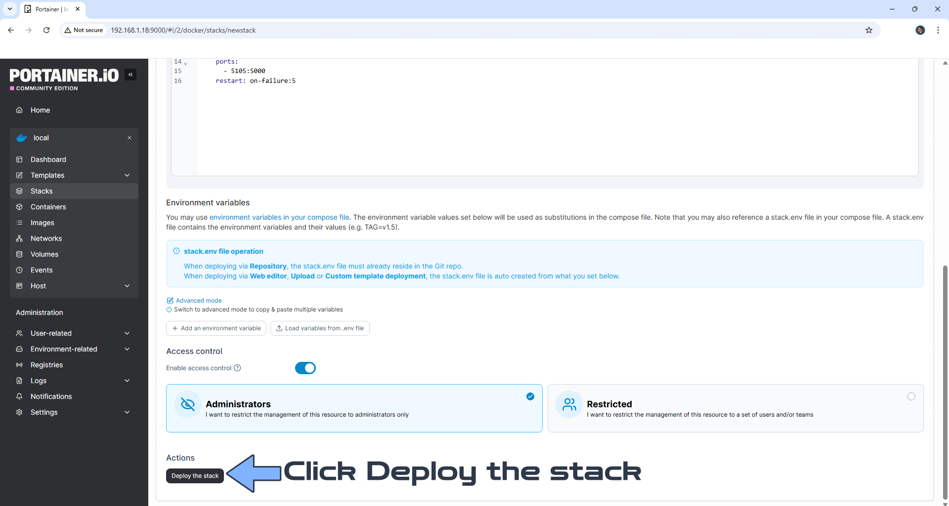 Whoogle Synology NAS Portainer Set up 8 new 2026