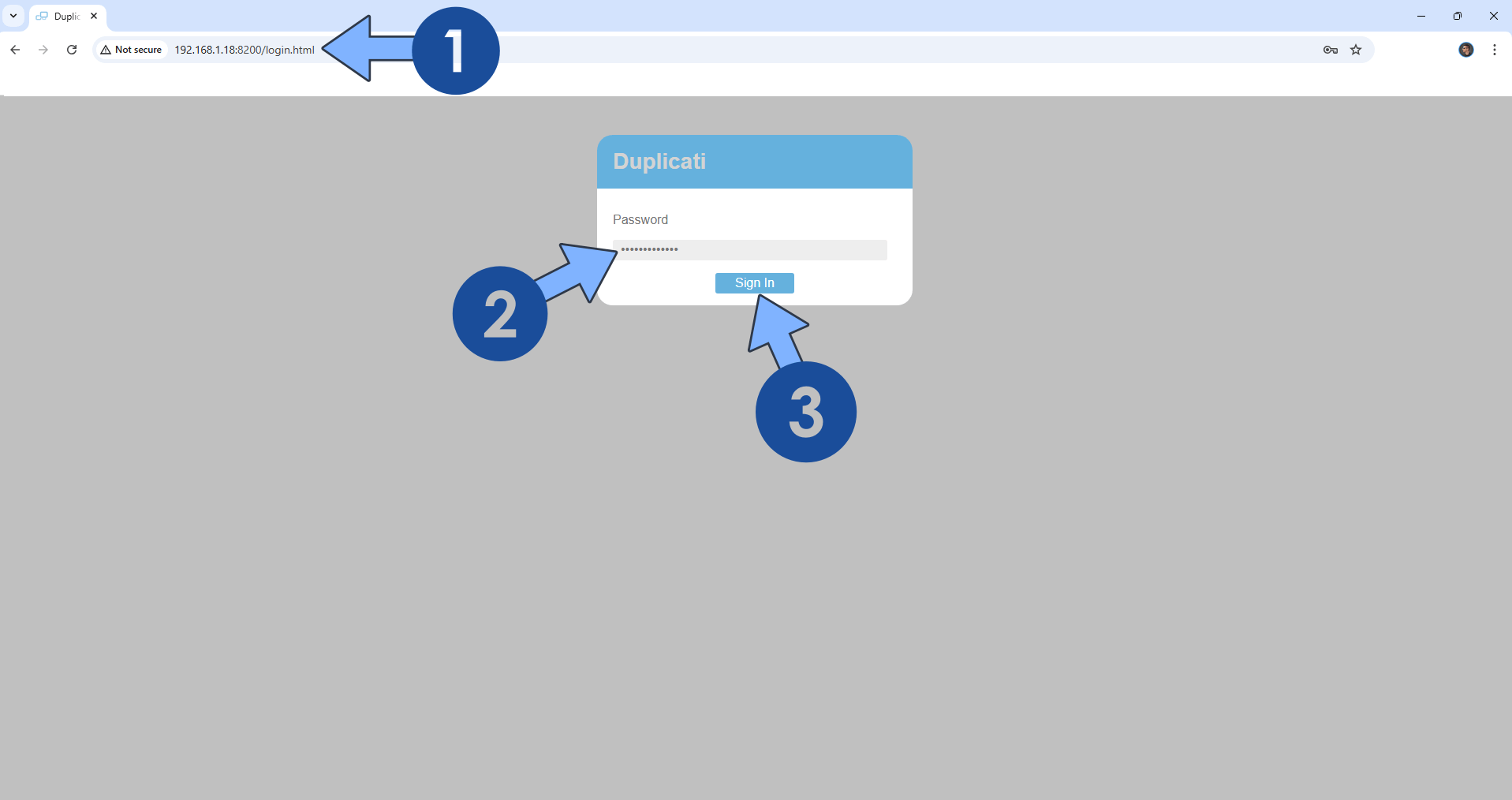 Duplicati Synology NAS Set up 7 new 2025