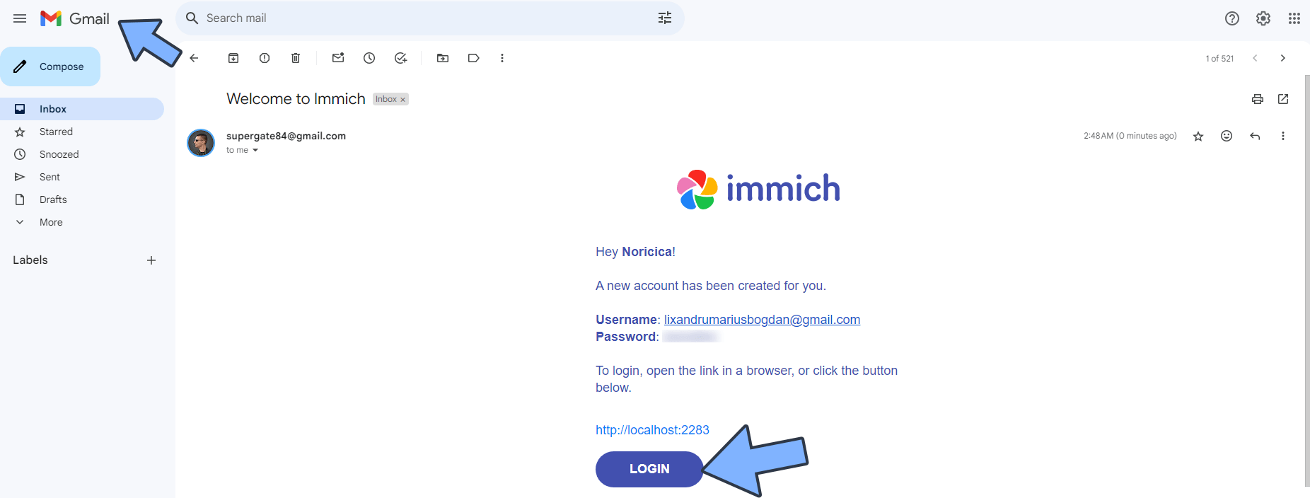 Immich Email Notification Synology 4